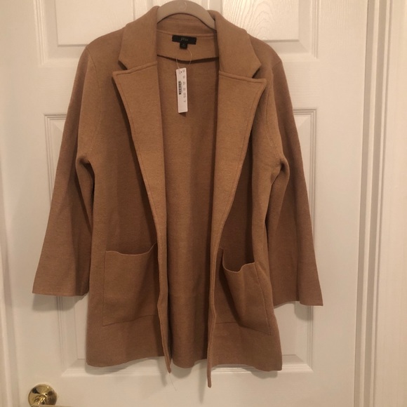 J. Crew Sweaters - Sophie open front Sweater Blazer
